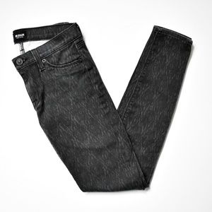 Hudson Jeans ‘Krista’ Super Skinny Jeans Black and Gray